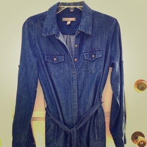 Banana Republic denim jean dress